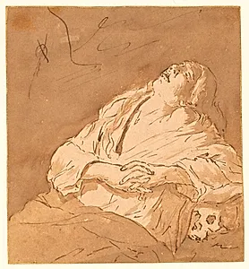 Sankt Maria Magdalene i ekstase by Ubekendt