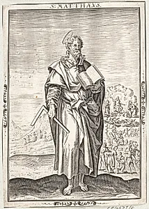 Sankt Matthæus by Nicolaes de Bruyn