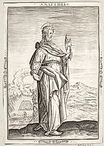 Sankt Matthias by Nicolaes de Bruyn