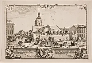 Sankt Peders kirke, København by Bartholomæus Roque