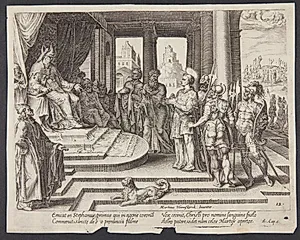 Sankt Stefan for ypperstepræsten og rådet by Philips Galle