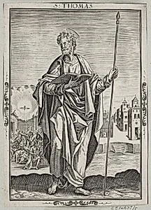 Sankt Thomas by Nicolaes de Bruyn