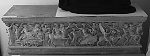 Sarkofag. Dionysos og Ariadnes bryllup by Ubekendt