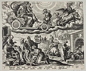 Saturn by Harmen Jansz. Muller