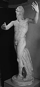 Satyr Borghese stående med kroppen drejet mod v., Marsyas by Ubekendt