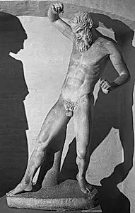 Satyr fra gruppen Athena og Marsyas by Ubekendt