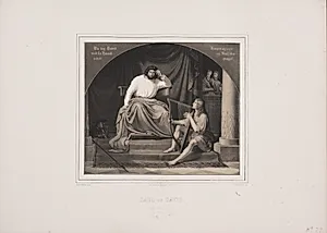 Saul og David by Adolph Kittendorff