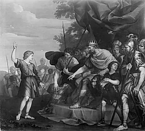 Saul og David by Ciro Ferri