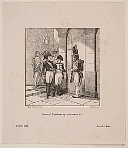 Scene af Napoleons og Alexanders liv