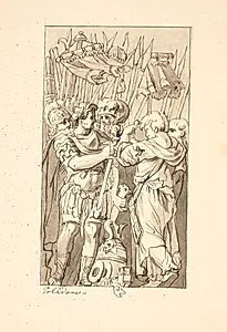 Scene fra romersk historie by Ubekendt