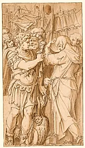 Scene fra romersk historie by Ubekendt