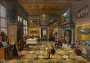 Selskabsstykke by Bartholomeus van Bassen
