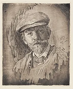 Selvportræt by P.S. Krøyer