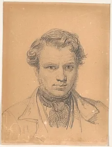 Selvportræt by Wilhelm Marstrand