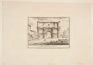 Septimus Severus' triumbue by Jean Laurent Legeay
