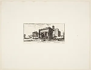 Septimus Severus' triumfbue by Giovanni Battista Piranesi