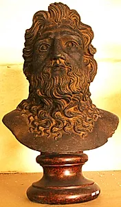 Skægget guddom, Quirinus / Zeus Zichy by Ubekendt