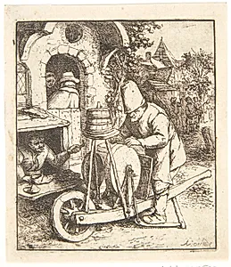 Skærsliberen by Adriaen van Ostade