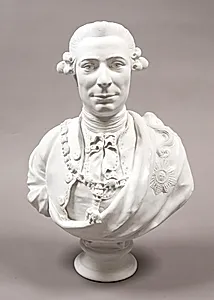 Skatmester, grev Heinrich Carl Schimmelmann med elefantordenen
