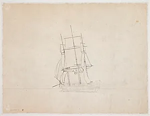 Skib by C.W. Eckersberg