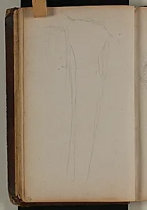 Skitse af elefanthoved by Niels Larsen Stevns