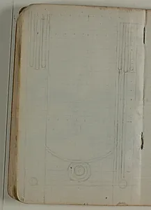 Skitse af ornament by Niels Larsen Stevns