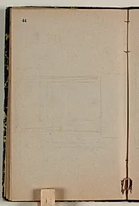 Skitse til altertavle ? (Hvam kirke) by Niels Larsen Stevns