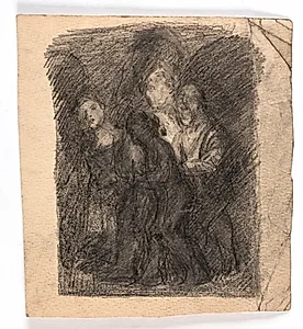 Skitse til "Diogenes" by Oluf Hartmann