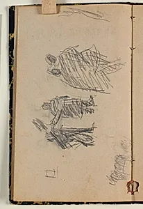 Skitse til figurkomposition. by Niels Larsen Stevns