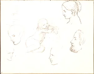 Skitsebog nr. 22 Dresden - München 1840-41 by Lorenz Frølich