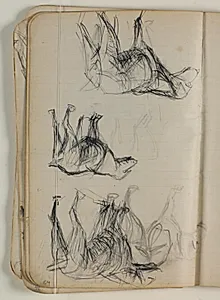 Skitser af hunde by Niels Larsen Stevns