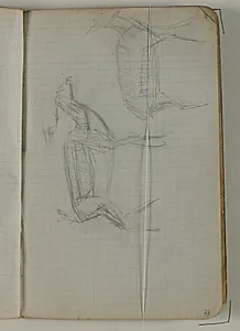 Skitser af rådyr by Niels Larsen Stevns