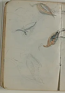 Skitser af traner by Niels Larsen Stevns