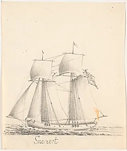 Skonnert by C.A. Lorentzen