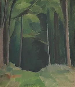 Skovinteriør by Harald Giersing