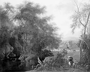 Skovlandskab by Isaac de Moucheron