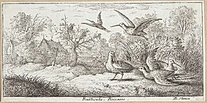 Skovsneppen (Rusticula) by Albert Flamen