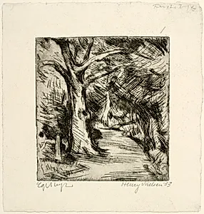 Skovvej. Riis skov