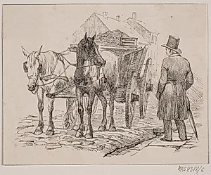 Skraldemandshesten by Adolph Kittendorff