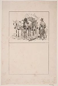 Skraldemandshesten by Adolph Kittendorff