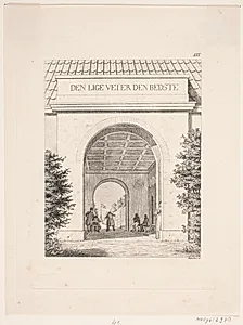 Skydebanen på Vesterbro by Peter Christian Schøler