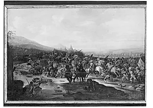 Slagbillede by Jacob Weyer