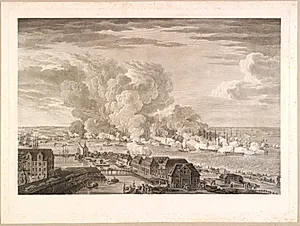 Slaget på Reden d. 2. april 1801 by J.F. Clemens