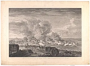 Slaget på Reden d. 2. april 1801 by J.F. Clemens