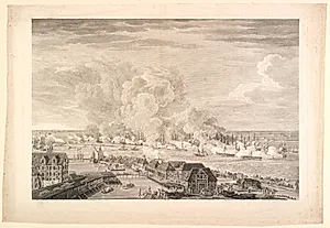 Slaget på Reden d. 2. april 1801 by J.F. Clemens