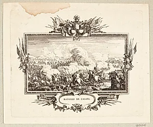 Slaget ved Cassel (Bataille de Cassel) by Johanna Sibylla Küsel