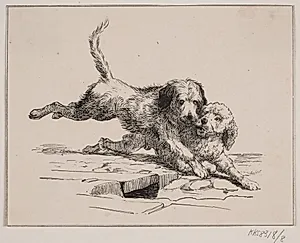 Slagsmålet by Adolph Kittendorff
