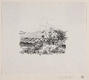 Slutningsvignet til Henrik Ibsen, "Terje Vigen" by Ubekendt