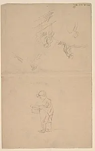 Små figurskitser by Niels Larsen Stevns