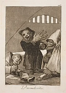 Småtrolde by Francisco de Goya